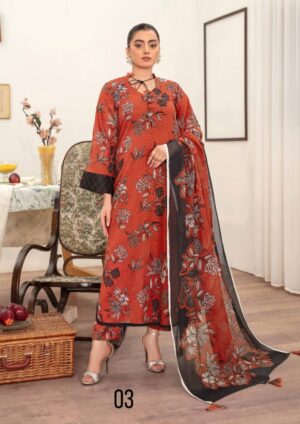 Sapphire 3Pc Bana Doriya Lawn Collection Design # 3