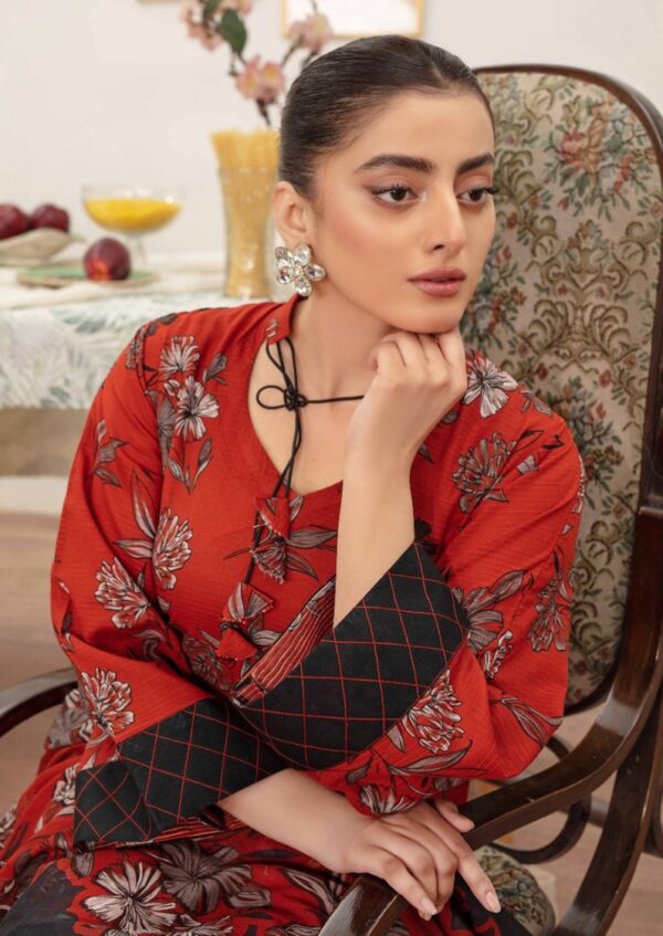 Sapphire 3Pc Bana Doriya Lawn Collection Design # 3 - Image 2