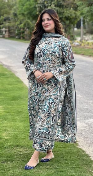 Bin Saeed 3Pc Bana Doriya Lawn Collection Design # 4