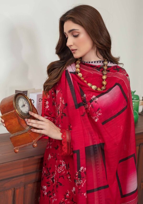 Maria B 3Pc Bana Doriya Lawn Collection Design # 7 - Image 2