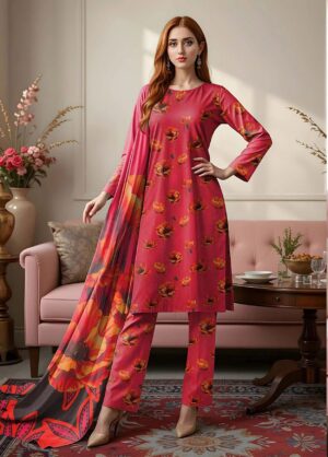 Saya 3Pc Bana Doriya Lawn Collection Design # 4