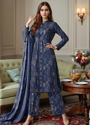 Saya 3Pc Bana Doriya Lawn Collection Design # 2