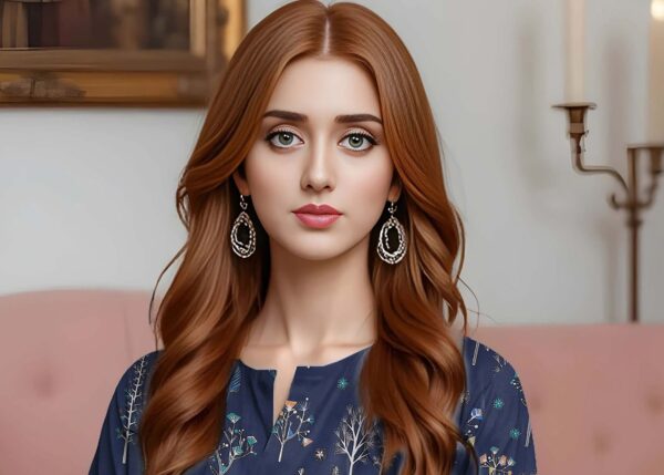 Saya 3Pc Bana Doriya Lawn Collection Design # 2 - Image 3
